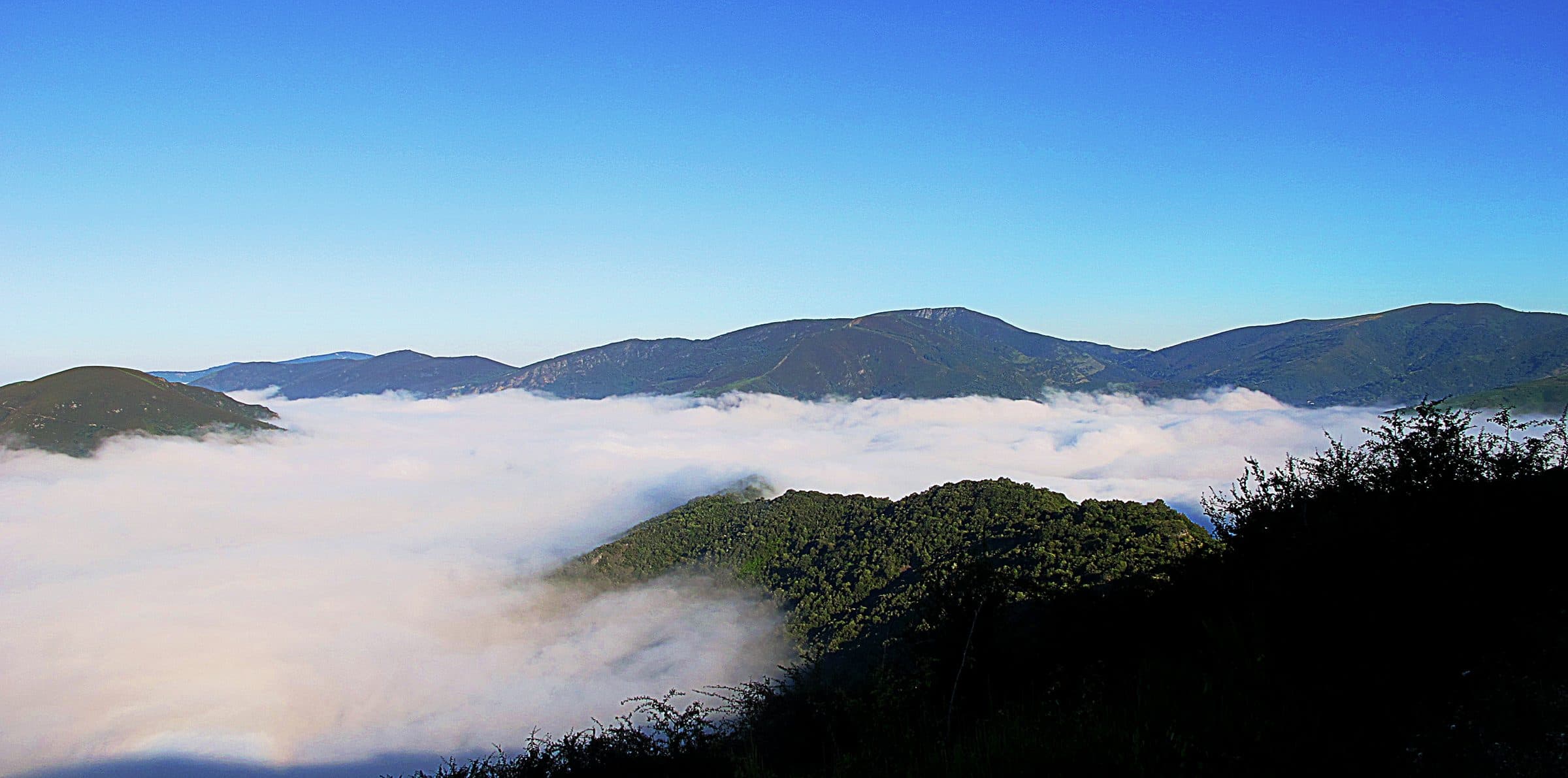 Mar de nubes en O Courel (Lugo)